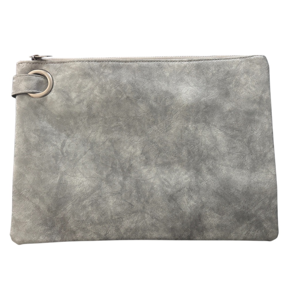XL vegan leather Clutch
